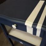 chevet boston et lignes blanches